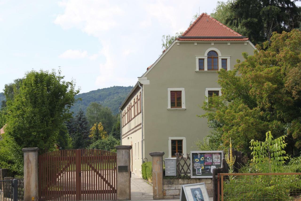 Ferienwohnung Natur Und Kunst Dresden Exteriör bild